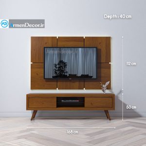 طراحی میز تلویزیون دیواری
