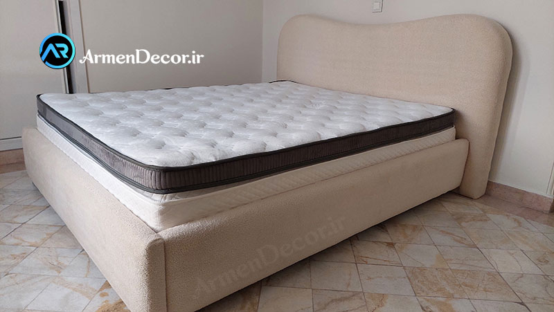 تخت خواب تمام پارچه