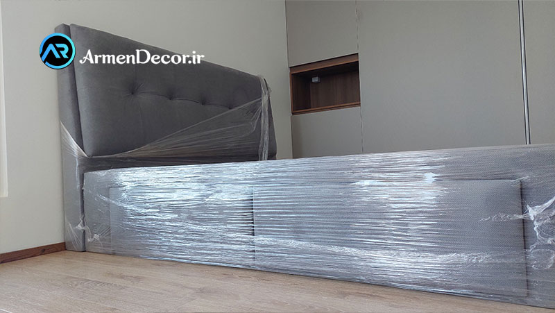 تخت خواب تمام پارچه