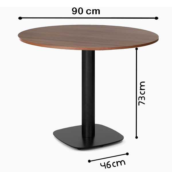 پایه میز فلزی رستورانی کد R22